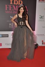 at Femina Miss India red carpet arrivals in YRF, Mumbai on 5th april 2014